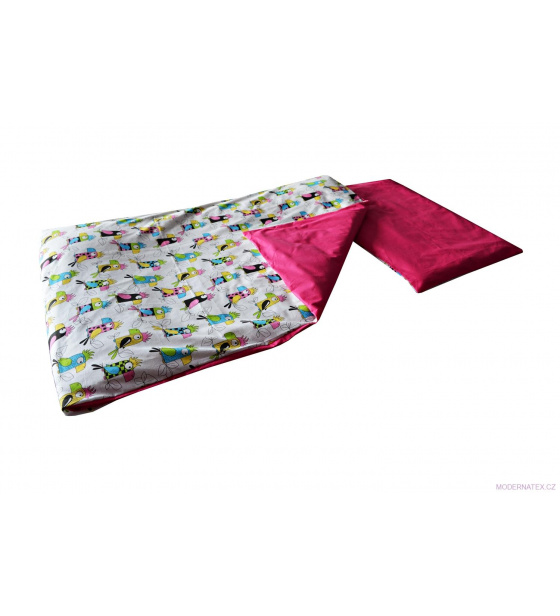 Povlečení do postýlky 2 dílné DANDY barva Amarant