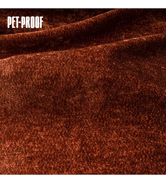 Potahová látka Aphrodite Deep Terra pro nábytek, metráž - Pet Proof