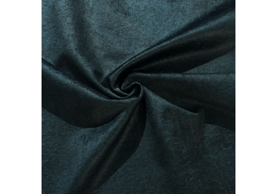 Velvet upholstery fabric, Infinity, Deep Ocean