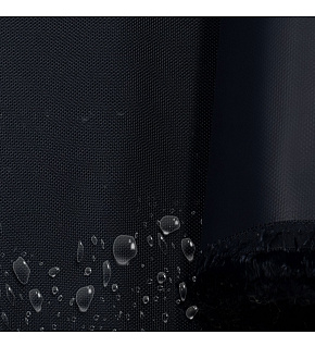 Nepromokavá látka Kodura PVC zátěr 1680D, 546 g/m², šíře 150 cm, černá