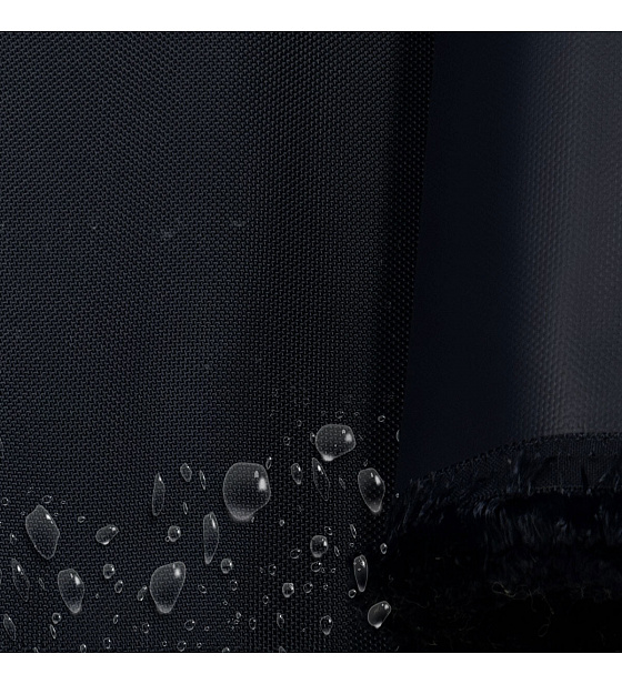 Nepromokavá látka Kodura PVC zátěr 1680D, 546 g/m², šíře 150 cm, černá