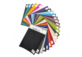 Vzorník voděodolných látek Kodura 600x300, jednobarevná, 15x20 cm