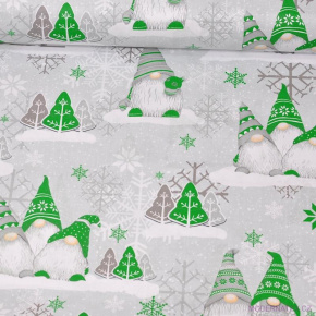 Vánoční bavlněná dekorační látka, metráž 160 cm, vzor 1447