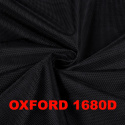 Nepremokavá látka Kodura hrubá 1680D, farba čierna, metráž 150 cm