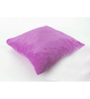 Povlak na polštář mikroplyš UNI, varianta SV.FIALOVÁ, 40X40 cm