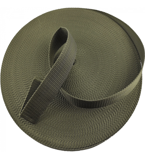 Polypropylénový popruh 30 mm khaki (balení 50 m)