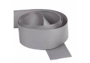 Rypsová stuha, barva Sv. Šedá, 30 mm balení 50 m