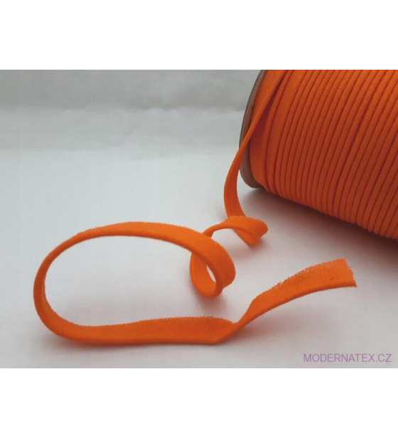 Paspulka výpustek bavlněná barva pomeránčová 158