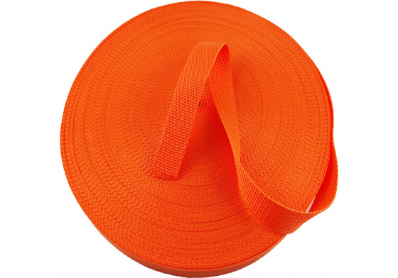 Polypropylénový popruh 30 mm pomerančový (balení 50 m)