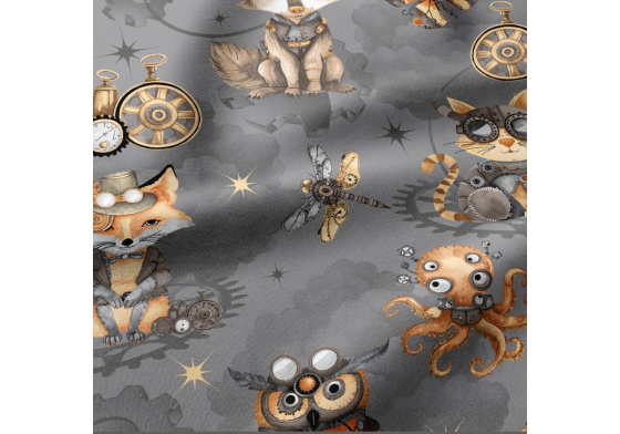 Bavlněné látky, Zvířátka na Grafitovém, metráž