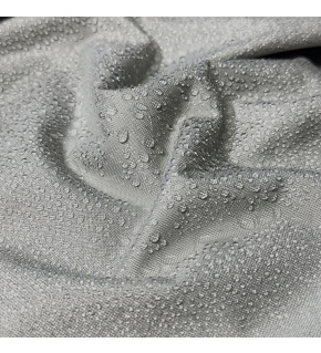 Vodoodpudivá látka Oxford s PU zátěrem, 200 g/m², šíře 160 cm, světle šedá