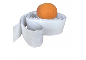 Pásek na suchý zip s lepidlem bílý 50 cm, šířka 20 mm