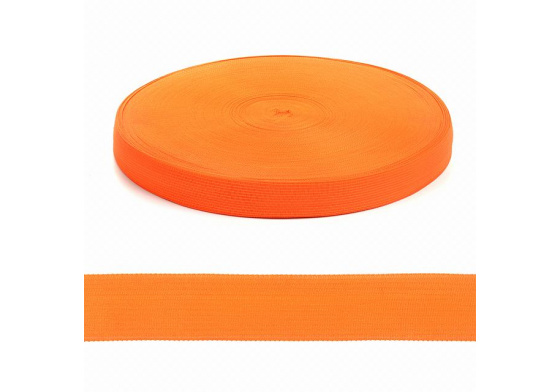 Lemovací proužek  PES 20 mm  barva neo pomerančová