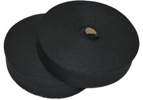 Lemovací proužek PES 30 mm barva černá