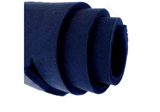 Technický filc 8 mm barva Granátová, šířka 100 cm