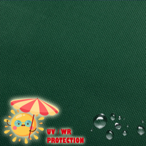 Látka s vysokou odolností proti UV/WR záření barva smaragd
