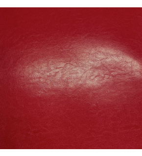 Ekokůže Standart glazovaná koženka v metráži, 480 g/m², šíře 145 cm, červená