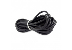 Kulatá guma 5 mm, černá metráž