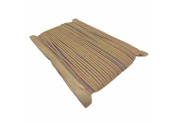 Kulatá guma barevná, 3 mm, 50 m barva mix