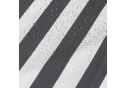 Nepremokavá látka, farba grafitová prúžky, metráž 160 cm 