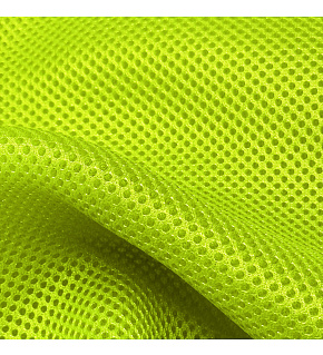 3D Síťovina pletená Žlutá neo