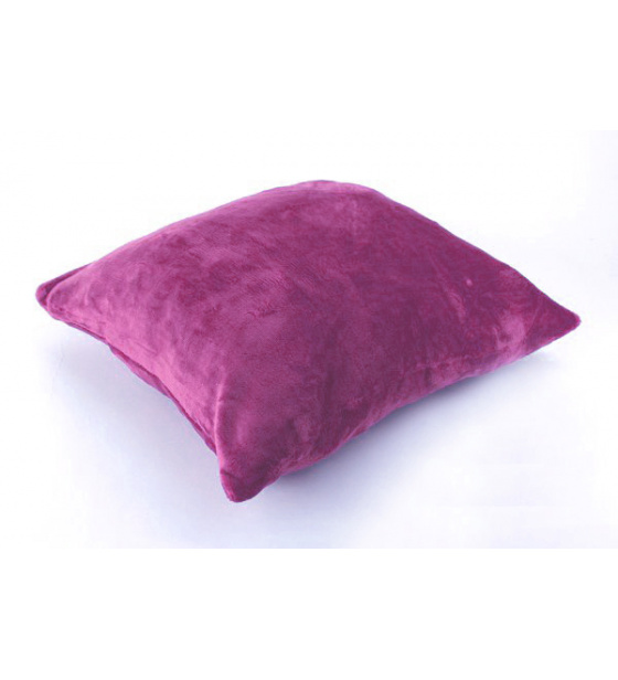 Povlak na polštář mikroplyš UNI, varianta FIALOVÁ, 40X40 cm