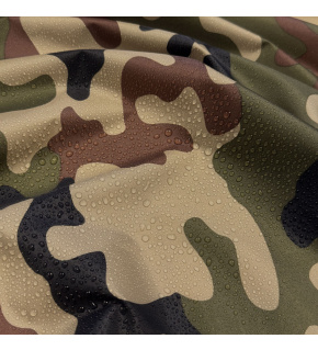 Voděodolní látka na Pláštěnky/Bundy, 60 g/m², šíře 150 cm, moro béž