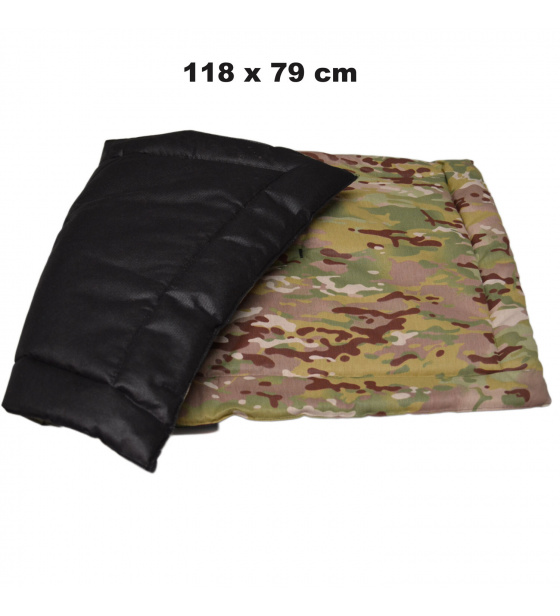 Podložka pro Psa 118x79 cm barva Černá