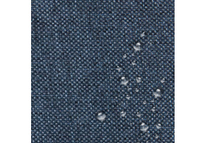 Nepromokavá látka Imitace lnu-04, Granátová