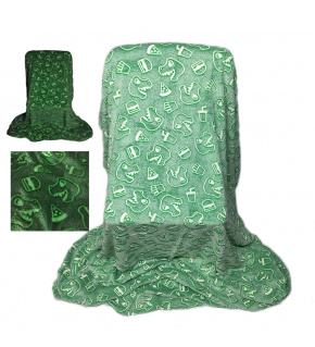 Deka Svíticí nebe, barva zelená 150 x 200 cm