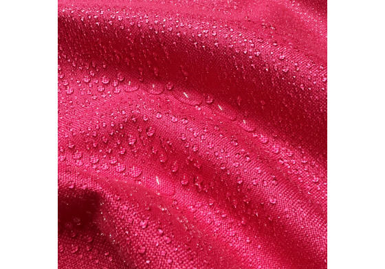 Vodu odpuzující látky, Oxford, šíře 160 cm, Malinová
