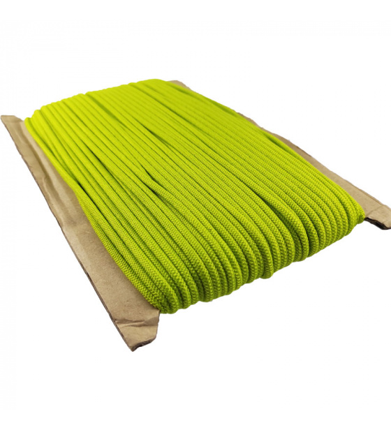 Kulatá guma barevná, 3 mm, 50 m barva zelená neo