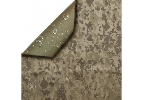 Vodotěsné látky Codura, 600x300, Military 99, Pixel Titan