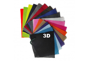 Vzorník Síťovina pletená 3D, 10x15 cm