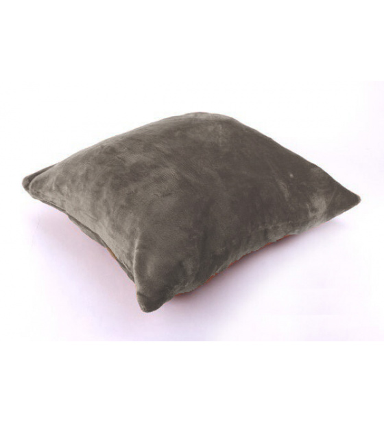 Povlak na polštář Velur barva Elephant, 40X40cm