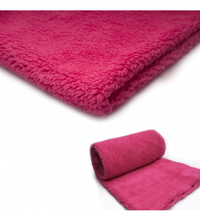 Minky Beránek, 220 g/m², šíře 160 cm, metráž, fuchsie