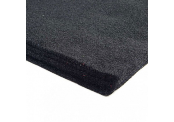 Dekorační filc 3 mm barva Černá