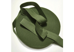 Lemovací proužek PES 20 mm barva khaki