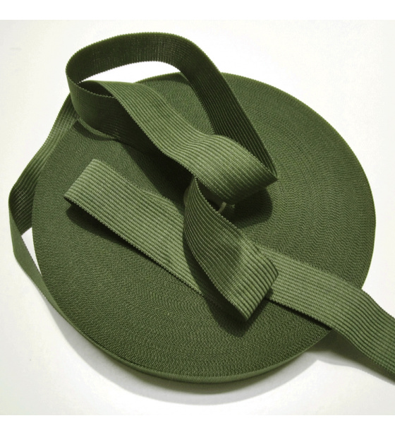 Lemovací proužek  PES 20 mm  barva khaki