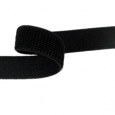 Zip elastický 30 mm barva černá  balení 25 m 