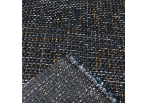 Čalounická látka, Nevada, Modro Hnědá