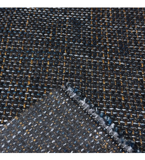 Čalounická látka, Nevada, Modro Hnědá