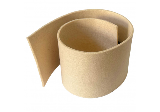 Dekorační filc 3 mm barva Ecru, metráž 100 cm