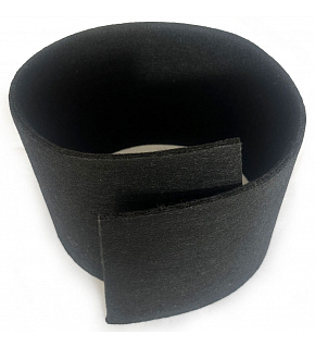 Technický filc 10 mm, 1300 g/m², barva Černá, šířka 100 cm