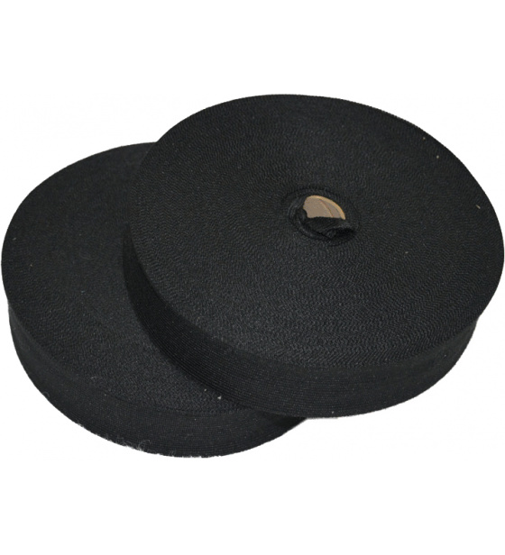 Lemovací proužek  PES 40 mm  barva černá