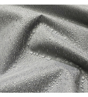 Vodoodpudivá látka Oxford s PU zátěrem, 200 g/m², šíře 160 cm, tmavě popelavá