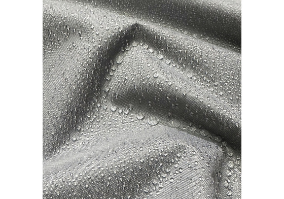 Vodu odpuzující látky, Oxford, šíře 160 cm, Tm. Popelavá