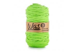 Bavlněná šňůra 5mm, 100m, světle zelená 200