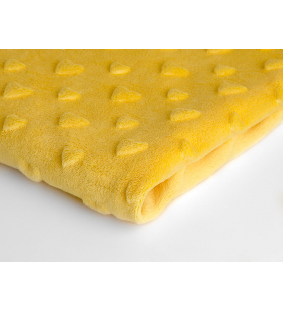 MINKY SRDÍČKA  barva žlutá 25