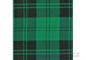Bavlněná flanelová látka vzor kostka zelená  8x8 cm 